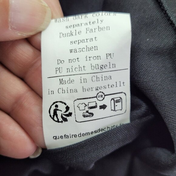 Grace Karin Dress Womens L Black Open Slit Sleeve Lined Classic Midi Minimalist - Picture 9 of 13